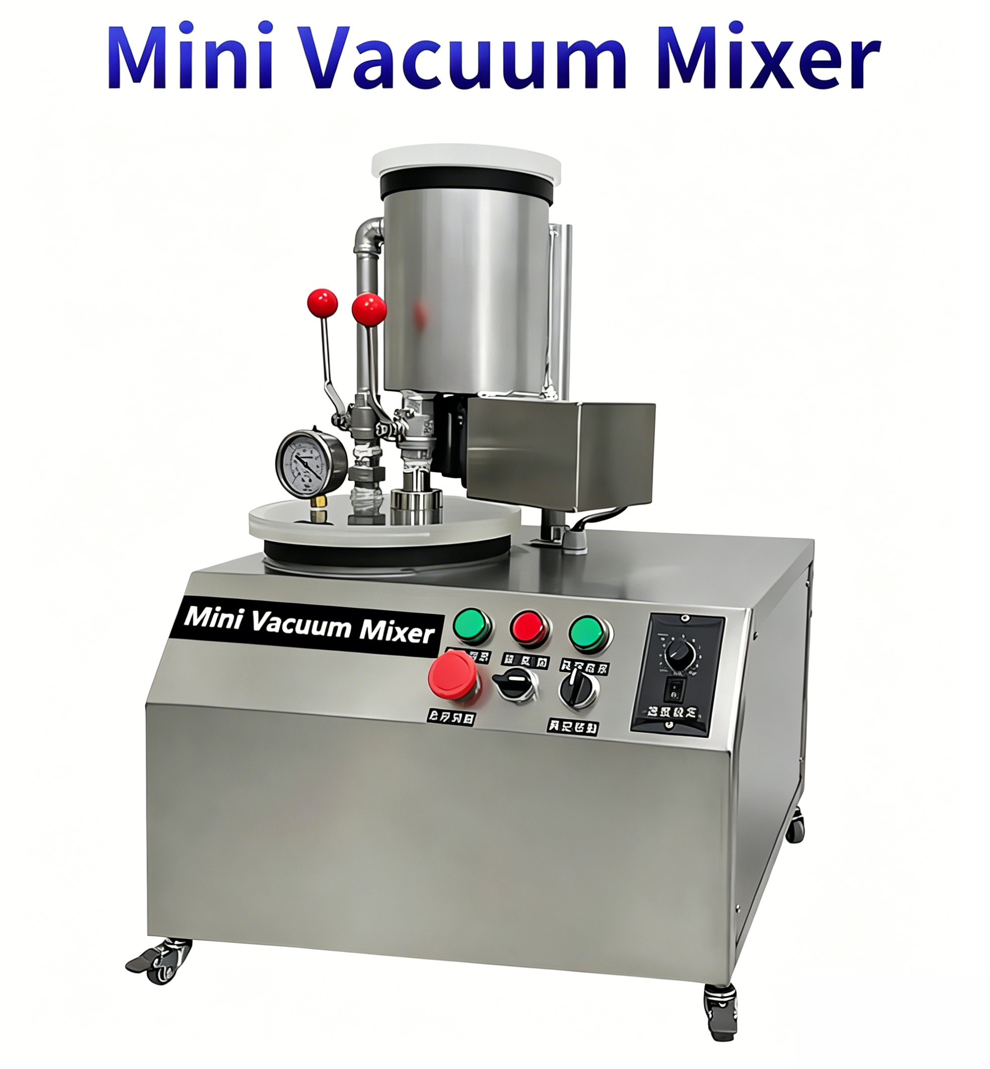 YALI 6L 750W Mini Vacuum Mixer for Jewelry Making Casting Vacuum Pump